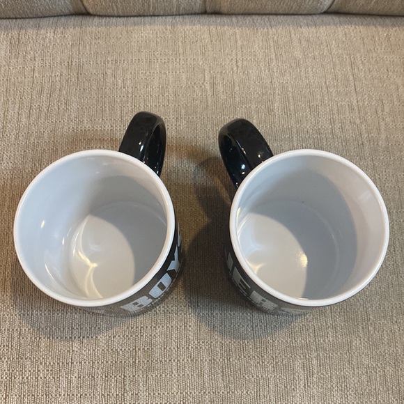 Jersey Boys Frankie Valli Vintage Black & White Coffee Mugs - Set of 2 LIKE NEW - Picture 5 of 13